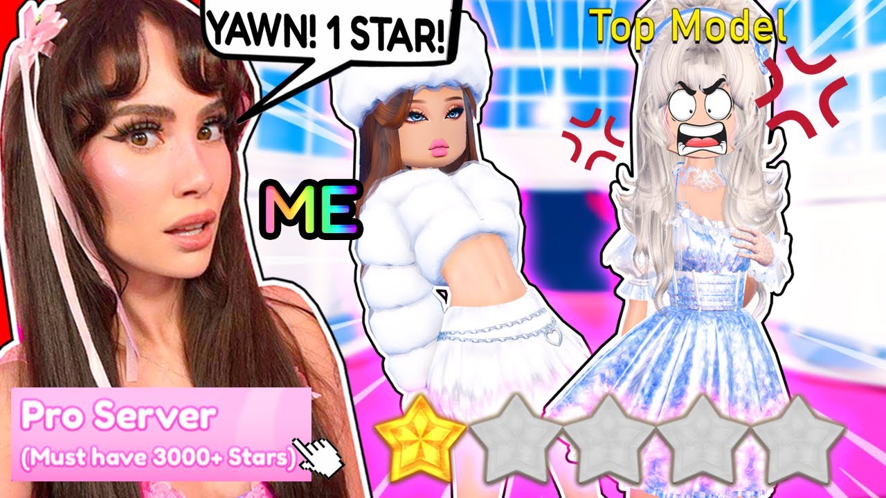 ONLY Dressing BASIC And VOTING ONE STAR In PRO FARMING SERVERS In Dress To Impress