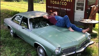 1973 Oldsmobile Cutlass “Oldsmo-pickle” test drive!