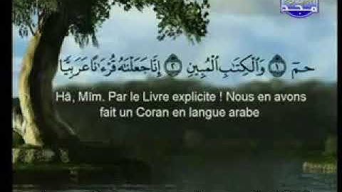 سورة الزخرف كاملة بصوت الشيخان السديس والشريم