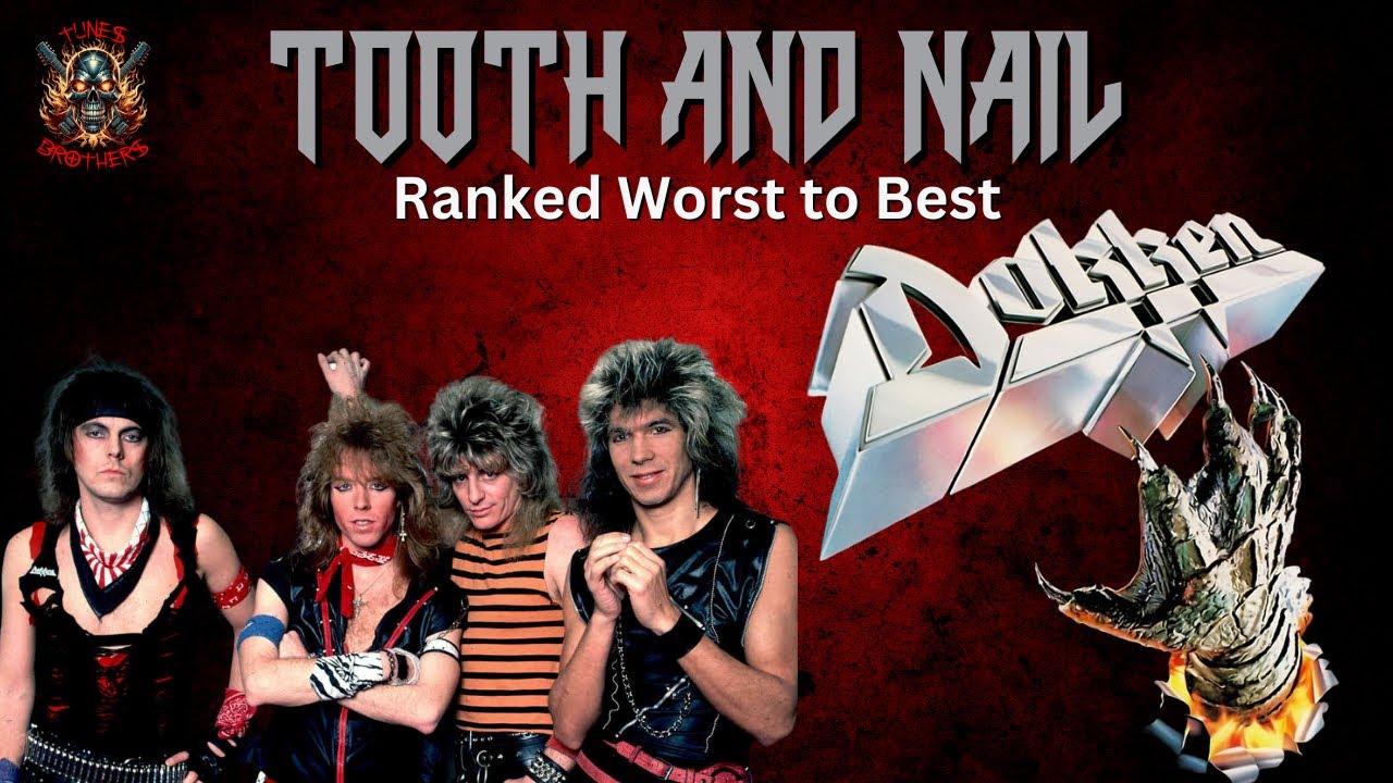 Tooth and Nail: Ranking Every Dokken Track! 🎸🔥 | A Deep Dive