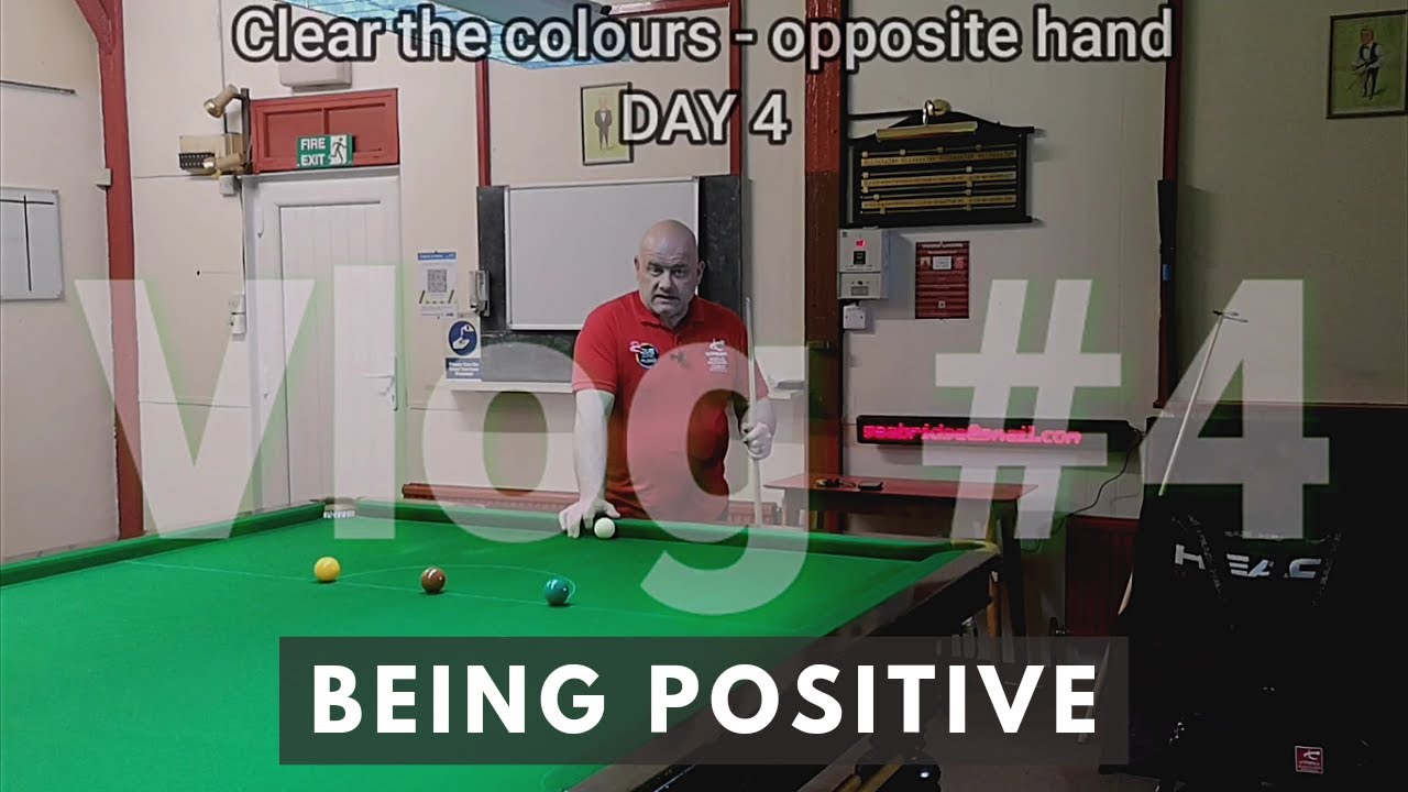 Image of video the Snooker - Opposite hand trainig - vlog4 14