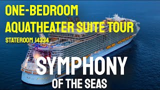 Symphony of the Seas One-Bedroom Aquatheater Suite (Stateroom 14334)