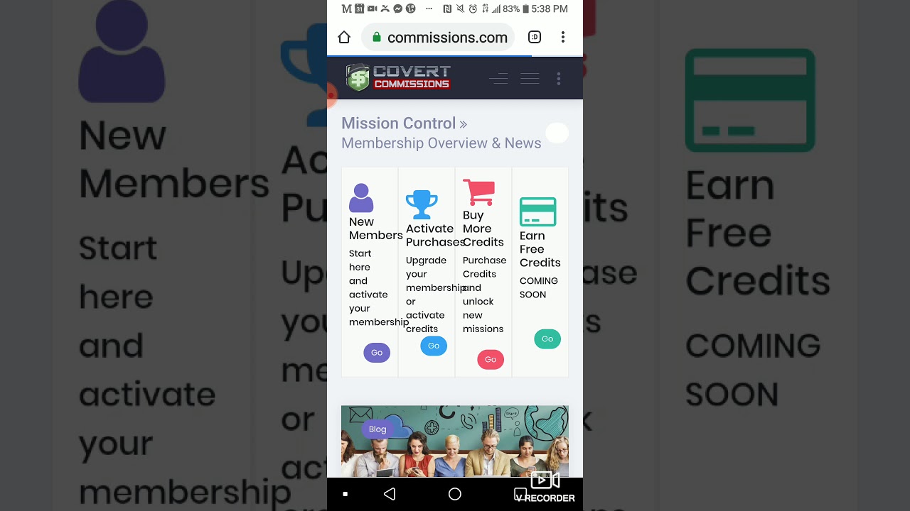 Covert Commissions Setup Walkthrough