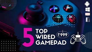 Top 5 Best Wired Gamepads Perfect for PC &amp; Android Gaming Under ₹1000 Plug And Play 🎮
