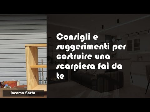 Video: Scarpiera fai-da-te: caratteristiche, idee interessanti e consigli