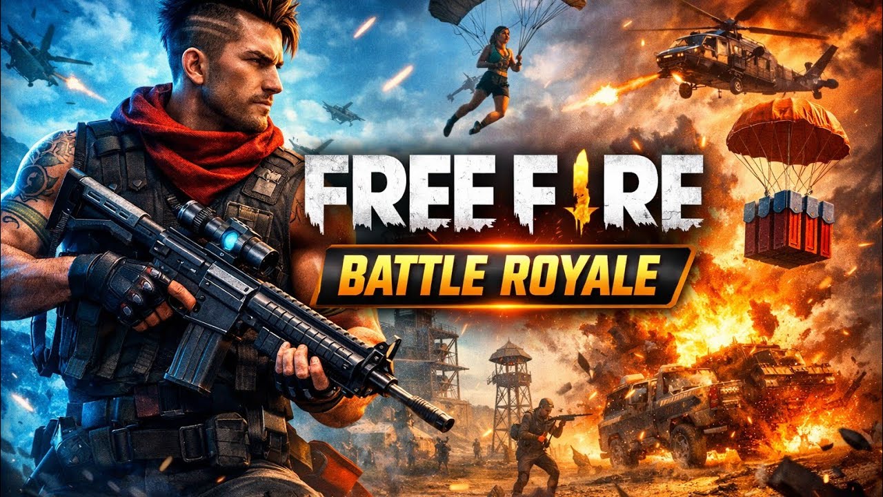 Free fire in BR solar map
