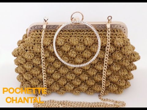 Tutorial Simil Chanel Uncinetto Crochet Punto Nocciolino Bubble Bicolor Pink Part 1 Youtube