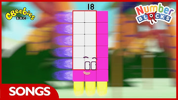 Eighteen | Numberblocks | CBeebies