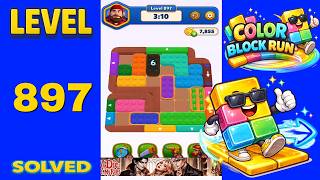 Color Block Run – Level 897 | Walkthrough