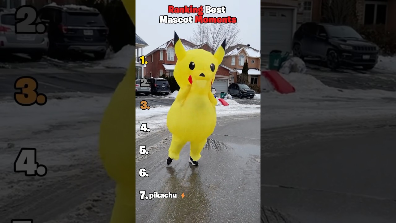 Ranking The Best Mascot Moments