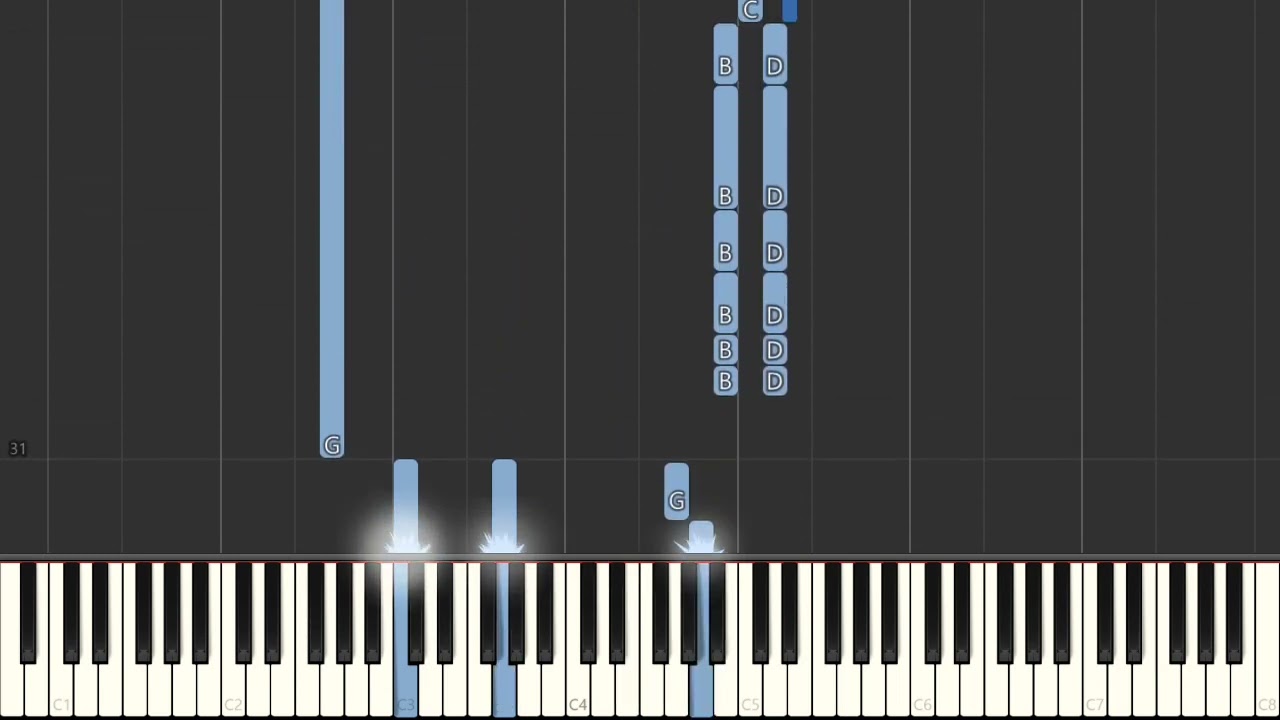 She Came In Through The Bathroom Window - The Beatles - Easy Piano Tutorial