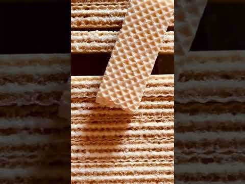 【ASMR 食べ物 動画】【聞く高齢者レクリエーション動画】ウエハース