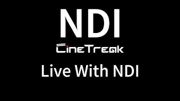 How to use NDI with CineTreak Video Switcher