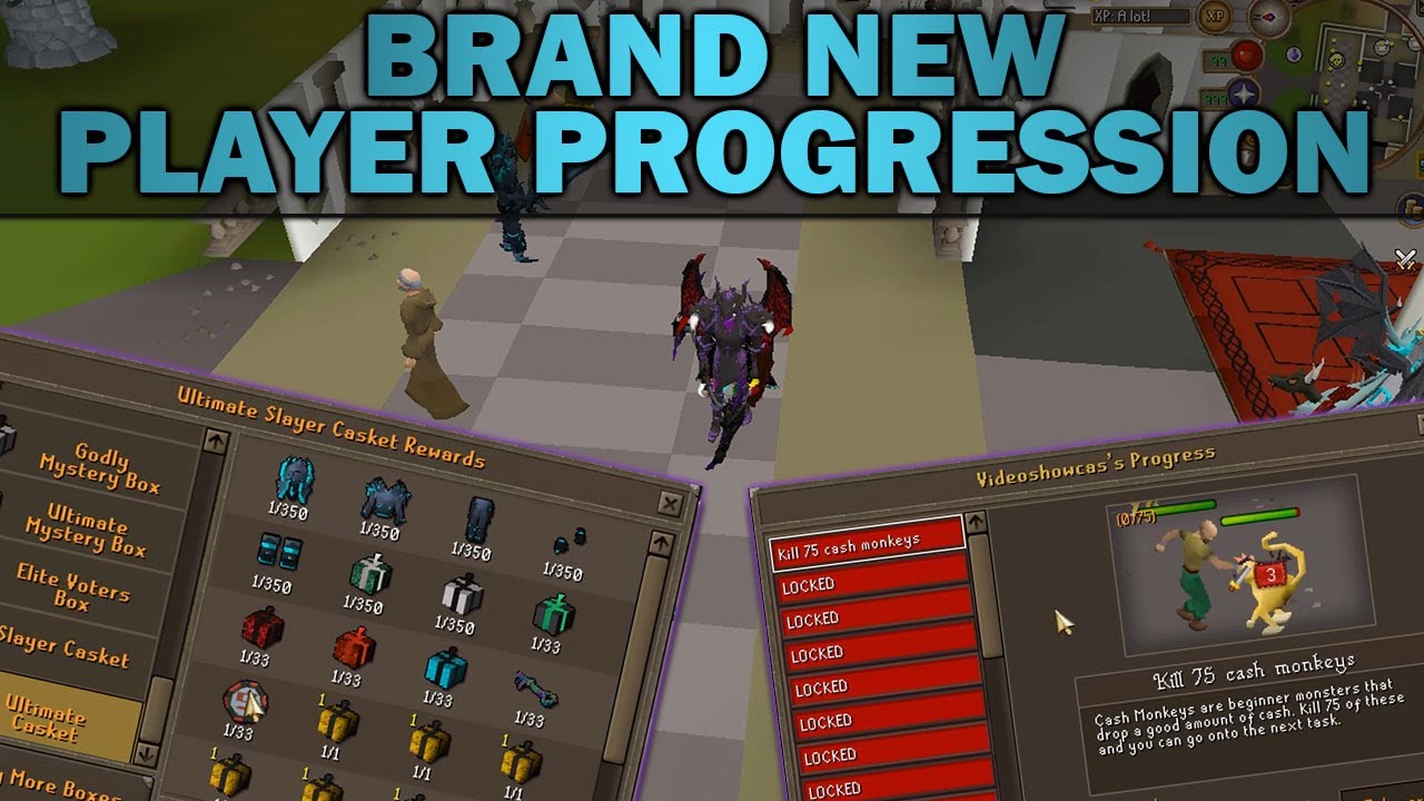 Brand new player progression updates *New AMAZING content* + Giveaway [Coliseum RSPS]