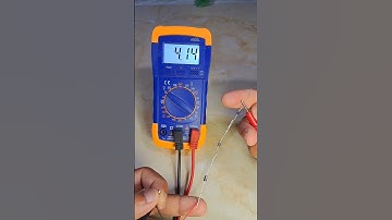 4007 diode voltage drop #experiment #shorts