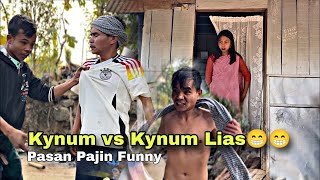 Kynum vs Kynum Lias // Pasan Pajin funny video 😂