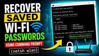 Forgot Your Wi-Fi Password? Recover It in 1 Minute with Command Prompt screenshot 3