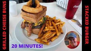 The Comet Classic Diner's "Comet" Burger Challenge