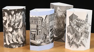 Escher 3D Greeting Cards