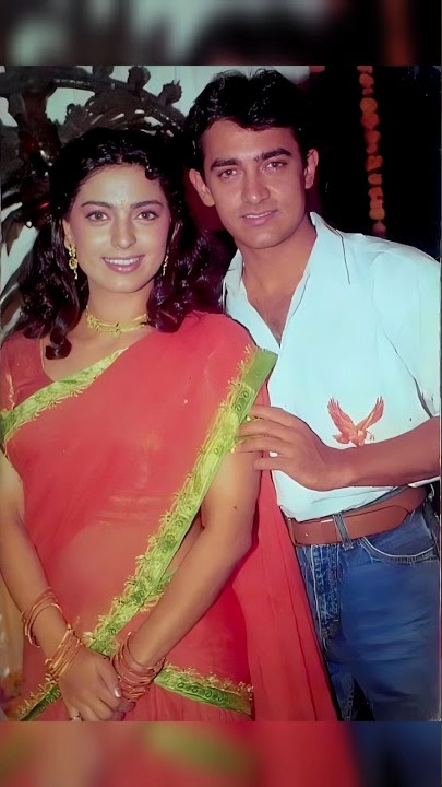 Amir Khan and Juhi Chawla #amirkhan #shorts #ytshorts