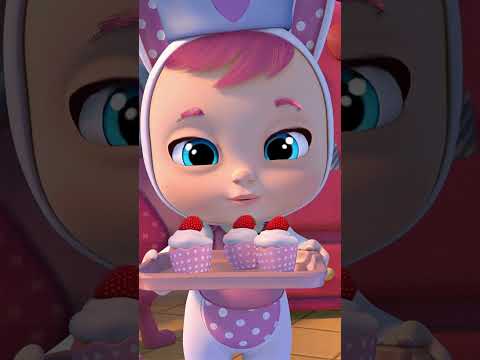 Deliciosos Cupcakes 🧁🤤 BEBÉS LLORONES #shorts