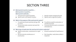 Work Permit System Part 5