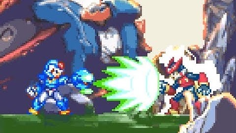 Rockman Zero3 Mod - Model X vs Omega Zero