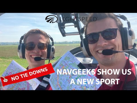 Aviation No Tie Downs: NavGeeks show us a new sport