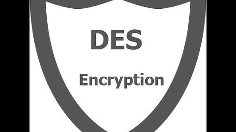 3. Thuật toán Mã hóa dữ liệu tiêu chuẩn DES (Data Encryption Standard)