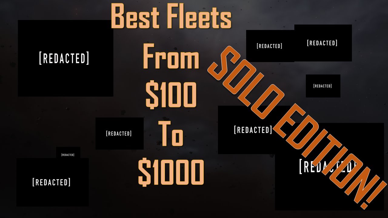 Best Fleet at Every Price Point! Solo Edition!