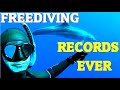 Freediving records ever  apne