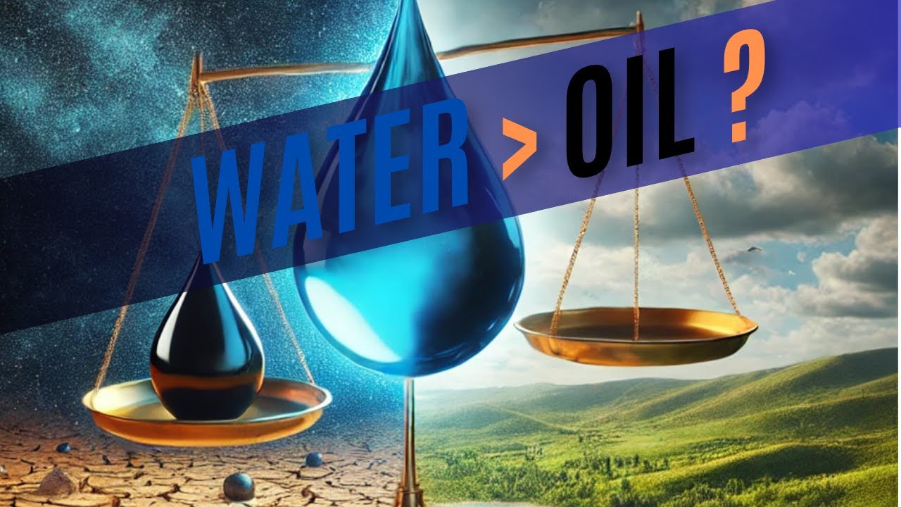 WHAT IF WATER BECAME MORE VALUEABLE THAN OIL?💧