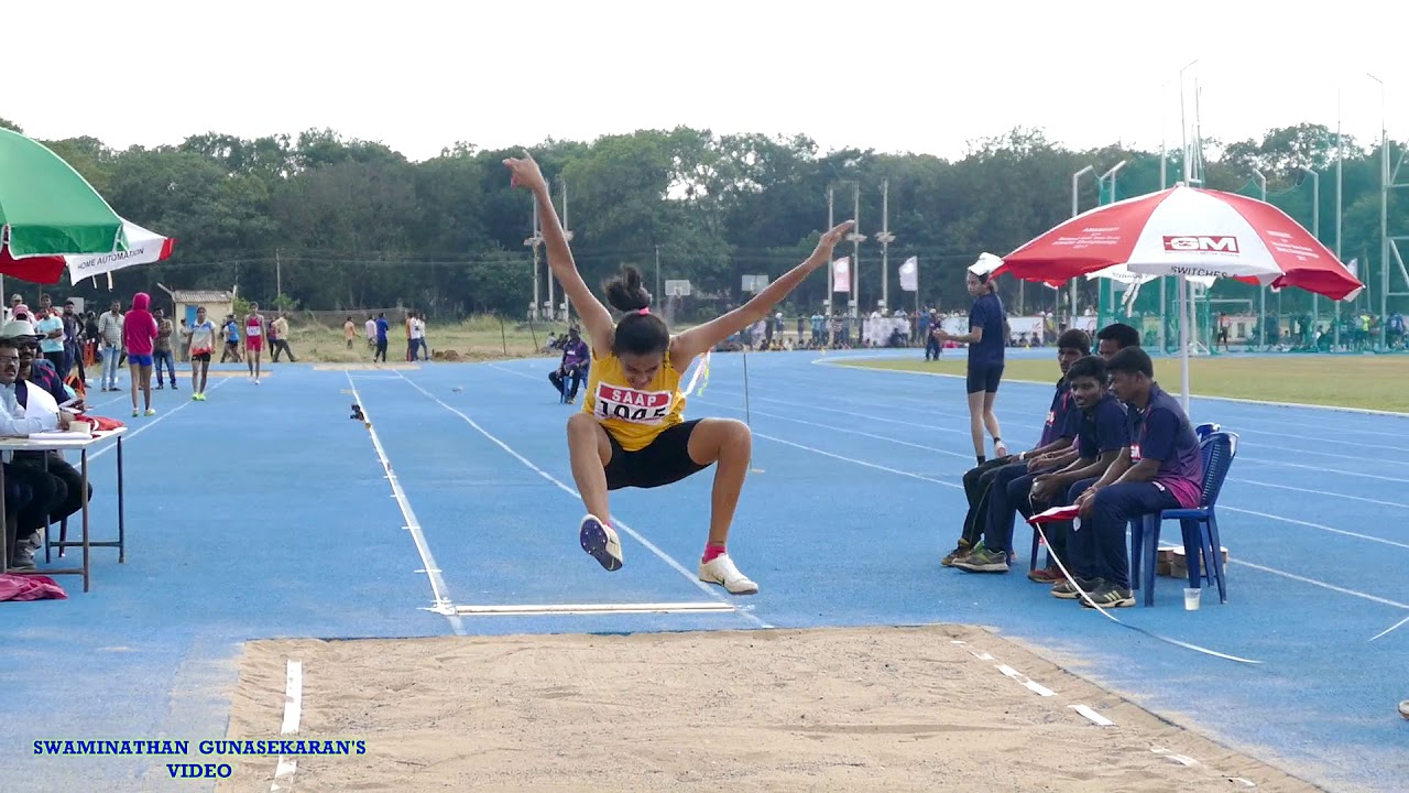 GIRL'S U16 LONG JUMP FINAL 33rd National Junior Athletics Championships 2017 YouTube