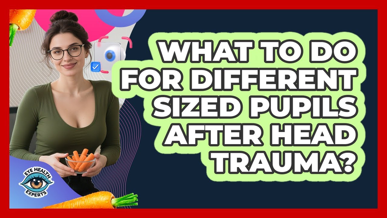 What To Do For Different Sized Pupils After Head Trauma?