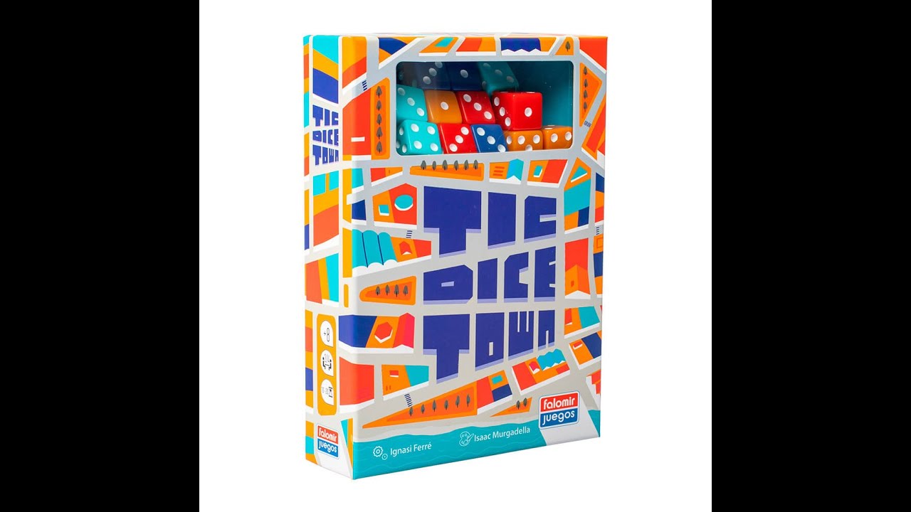 Tutorial Tic Dice Town - Juego de Mesa (Falomir) - YouTube