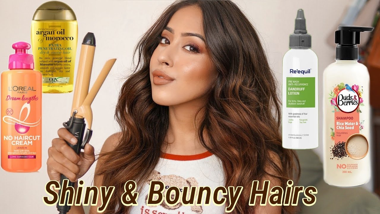 My Winter Hair Care Routine + How I Style my loose Wavy Hair