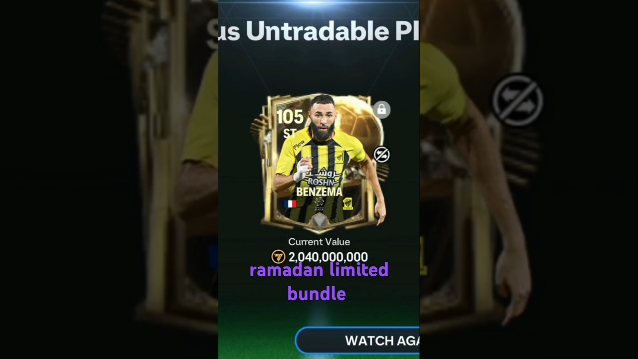 Packed 🇫🇷no:15🥳 | Ramadan limited bundle | Fc mobile