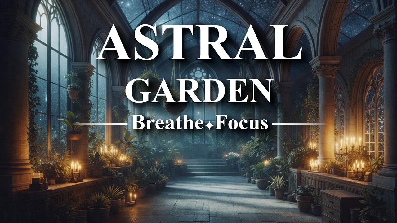 Astral Garden ✦ Magical Ambient Music for Gentle Breathing & Calm Focus (3 Hours)