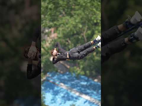 Anjali Arora's Thrilling Bungee Jumping Adventure in Rishikesh Creates a Stir on Social Media