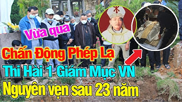 🔥 Sửng Sốt Phép Lạ: 1 Vị Giám Mục VN Vẫn còn Nguyên vẹn sau 23 năm, Không hề bị H.ư Ná.t