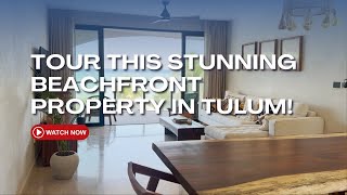 Tour this Exclusive Beach-front Property in Tulum: Tankah 52.