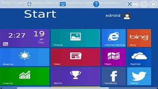 Windows 10 Start On Exagear Windows Emulator screenshot 3