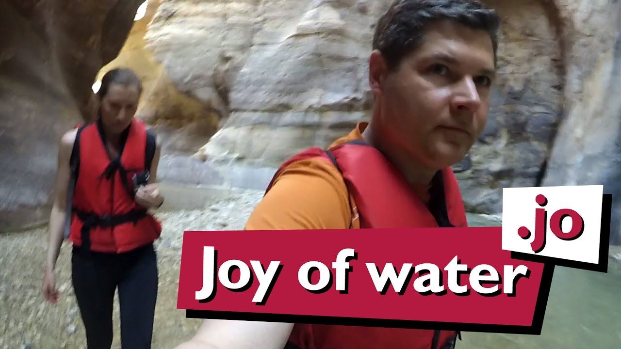 Canyoning in Wadi Mujib Siq Trail (Jordan) - Joy of water