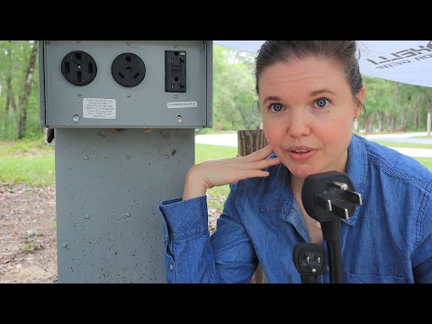 How To How Not To Charge Your EV At A Campground 