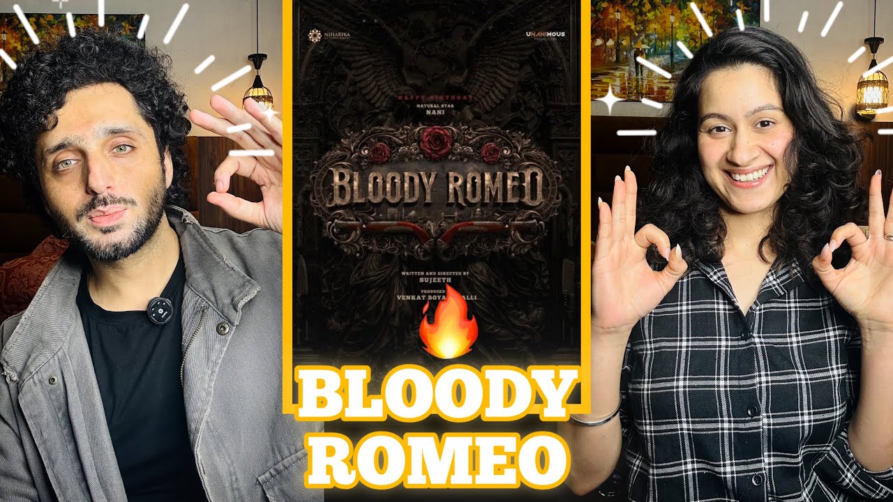 BLOODY ROMEO - Announcement VideoREACTION| Nani | Sujeeth | VenkatBoyanapalli