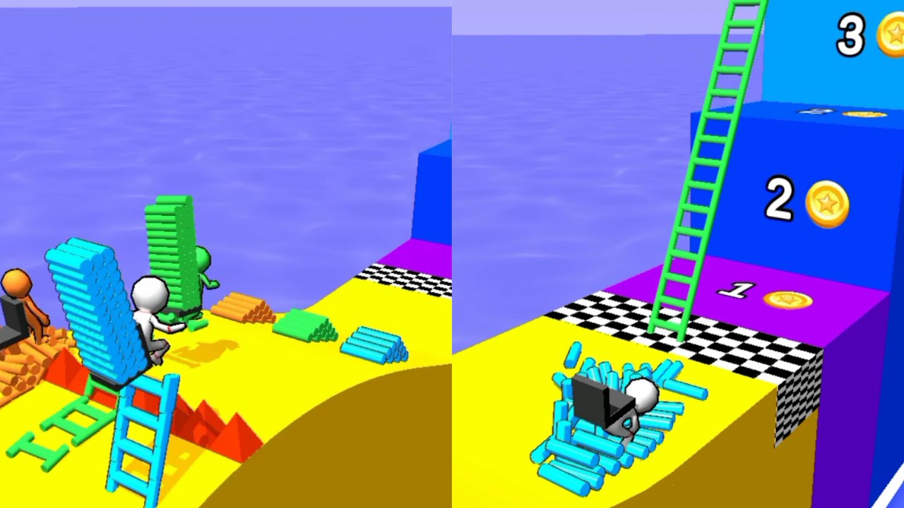 Ladder Race Game Ios Android Gameplay Walkthrough #16