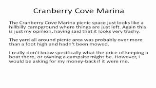 Cranberry Cove Marina: Mayfield NY