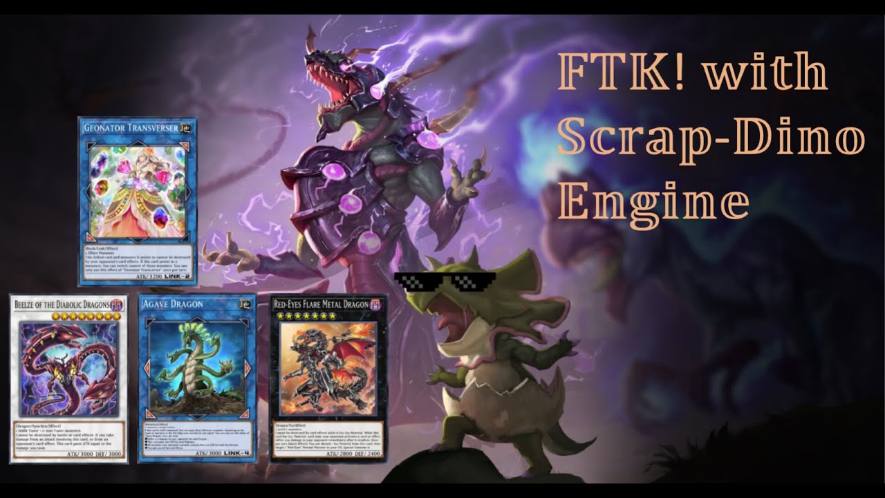 Dinosaur FTK! combo | Yu-Gi-Oh! Master Duel