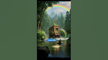 AI NATURE EXPLORATION|GIANT SNAKE|GIANT PYTHON #phyton #animation #train #phython #ai #trending