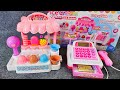 6 Minutes Satisfying with Unboxing Cute Pink Ice Cream Store Cash Register ASMR | Review Toys